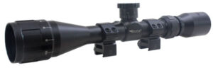 BSA 2239X40AOW Sweet 22 with Matte Black Finish, 3-9x 40mmAO, 30/30 Duplex Reticle, 1" Tube, 25 MOA Adj Size & Dovetail Mount Type Includes Rings