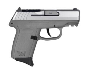 SCCY CPX-2 RDR Handgun 9mm Luger 10rd Magazine 3.1" Barrel No Safety Stainless Slide/Sniper Grey Frame