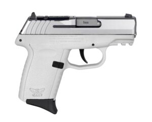 SCCY CPX-2 RDR Handgun 9mm Luger 10rd Magazine 3.1" Barrel No Safety Stainless Slide/White Frame