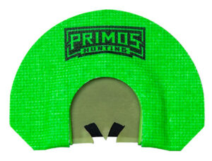 Primos PS1264 The Karen  Diaphragm Call Triple Reed Turkey Hen Sounds Attracts Turkey Green Plastic