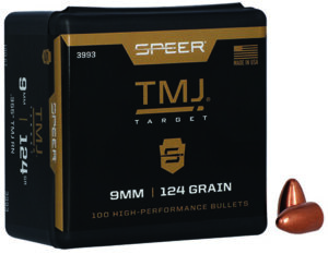 Speer 3993 TMJ  9mm 124gr Total Metal Jacket 100 Per Box/5 Case