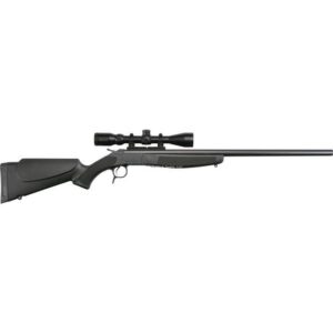 CVA Scout Rifle .35 Whelan Single Shot 25" Barrel Black with 3-9x32 Scope and Case