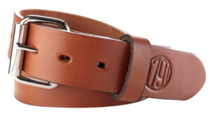 1791 Gunleather BLT014852CBRA 01  Classic Brown Leather 48/52 1.50" Wide Buckle Closure