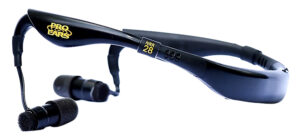 Pro Ears PEEBBLK Stealth 28  28 dB Behind The Head Black Adult 1 Pair