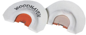 Woodhaven WH100 Copperhead Diaphragm Call Triple Reed Attracts Turkeys White
