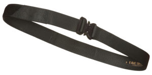 Tacshield T30XLBK Tactical Gun Belt Black Webbing 42-46" 1.50" Wide Buckle Closure