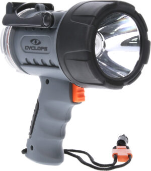 Cyclops CYC700WP Hand Held  350/700 Lumens Red/Clear Cree XM LED Black/Gray ABS Polymer