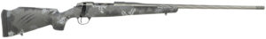 Fierce Firearms FCETW65PRCTIPH Twisted Edge Full Size 6.5 PRC 4+1 24" Gray Cerakote Steel Receiver, Phantom Camo Carbon Fiber Stock, Right Hand