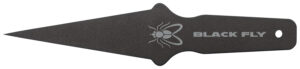 Cold Steel CS80STMA Black Fly Thrower Fixed Plain Black 1055 Carbon Steel Blade/Handle
