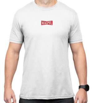 Magpul MAG1270100S Hot & Fresh  White Cotton Short Sleeve Small