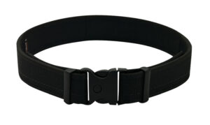 Uncle Mikes-leather(1791) BLTUM40/44MBL Gun Belt Matte Black Leather 40/44 1.50" Wide Buckle Closure