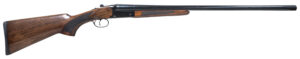 Pointer FT61228 Side By Side  12 Gauge 3" 2rd 28", Blued Barrel/Rec, Fixed Walnut Stock