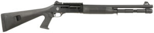 MAC 21000120 1014  12 Gauge 3" 5+1 18.50", Black, Synthetic Furniture, Fixed Pistol Grip Stock, Ghost Ring Sight, Optics Mount, 3 Chokes