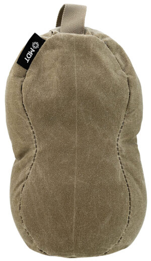Mdt Sporting Goods Inc 109068GRU Peanut Shooting Bag Coyote Brown Waxed Army Duck Canvas Spex Lite 2lbs