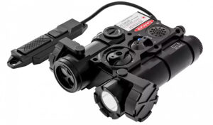 AGM Global Vision WLAD-CLA1-B1 WLAD 1B Black Green Laser & IR Pointer/Illuminator Coaxial Dual Laser White LED 300 Lumen