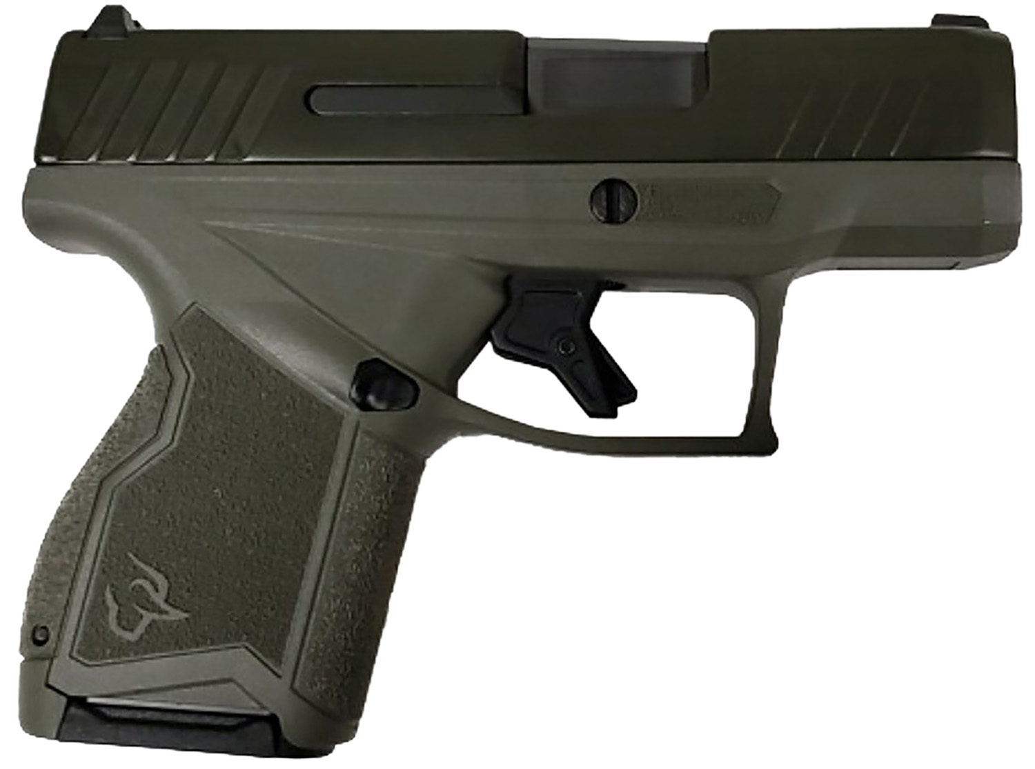 Taurus 1-GX4M93BO GX4 Micro-Compact Frame 9mm Luger 11+1 3.06" Black DLC Steel Barrel, Mil-Spec Green Cerakote Alloy Steel Serrated Slide, OD Green Stainless Steel Frame