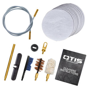 Otis FG70112 Patriot Cleaning Kit 12 Gauge & 10 Gauge Shotgun/15 Pieces Yellow Plastic Box Case
