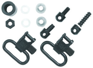 Uncle Mike's 12312 Super Swivel  Quick Detach 115 MCS Blued 1" Loop  Compatible w/Most Pump & Auto Shotguns