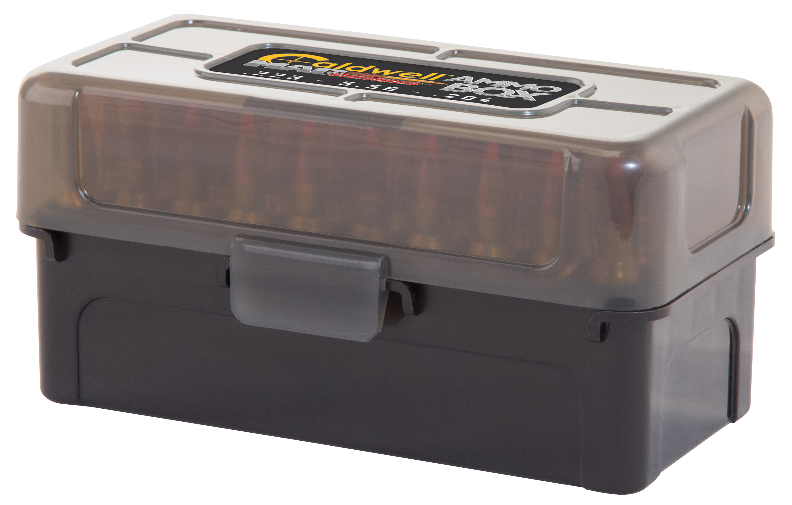 Caldwell 397623 Mag Charger Ammo Box 223Rem/204Ruger Brown Polymer 50rd
