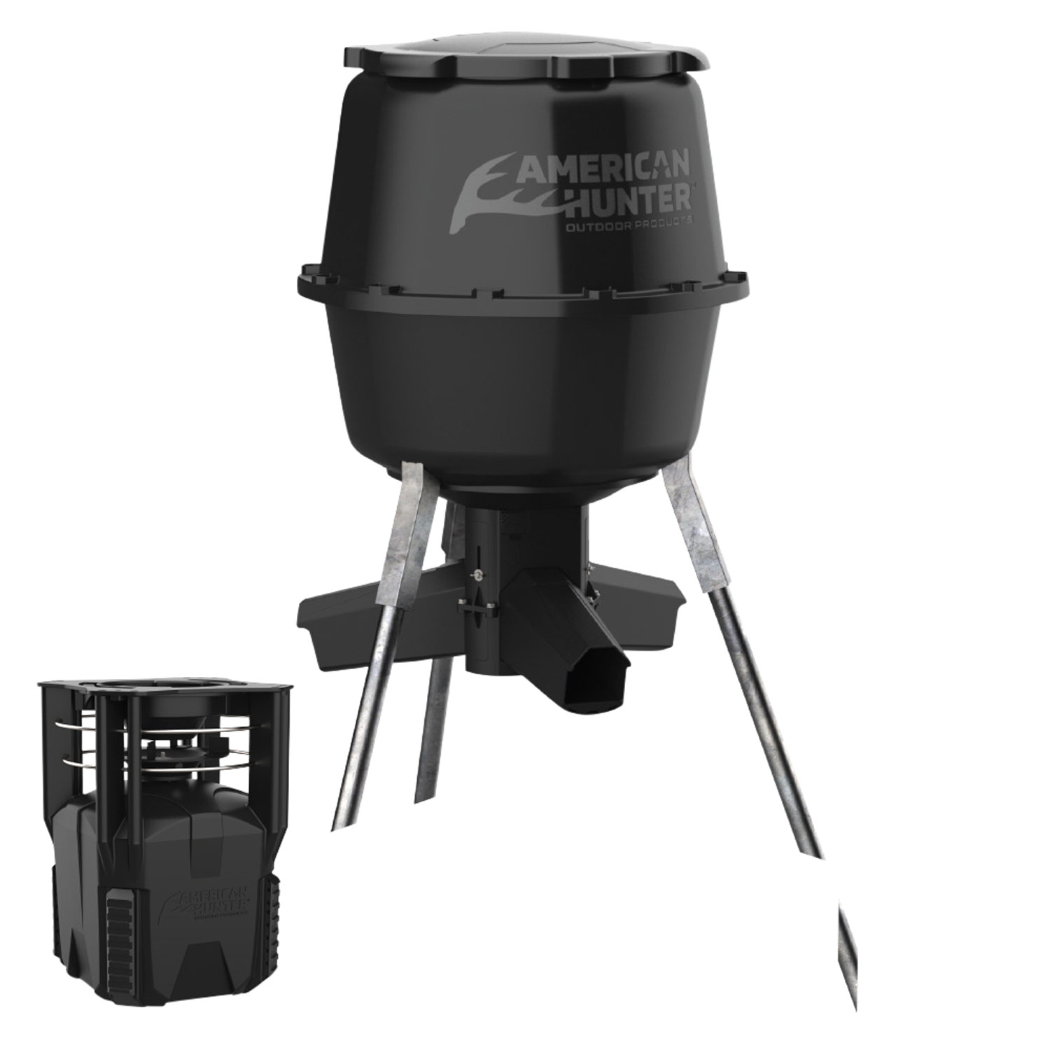 American Hunter AH225XDPRO XD-Pro 16 Programs, 1-60 Seconds Duration, 30 Gallon Capacity Black