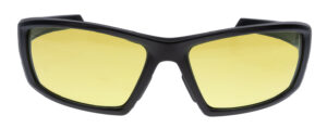 Walker's GWPIKNFF4AMB Ballistic Eyewear IKON Vector Adult Amber Lens Matte Black Frame
