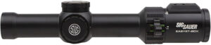 Sig Sauer Electro-Optics SOEBDX61101 Easy6 BDX Black 1-6x 24mm 30mm Tube Illuminated BDX-R2 Digital w/194 LEDs Reticle Features Ballistic Data Xchange