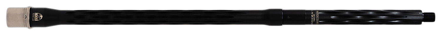 Faxon Firearms 15B22A7R20LMQ5RNP3 22 ARC 20" Flame Fluted Nitride 416-R Stainless Barrel