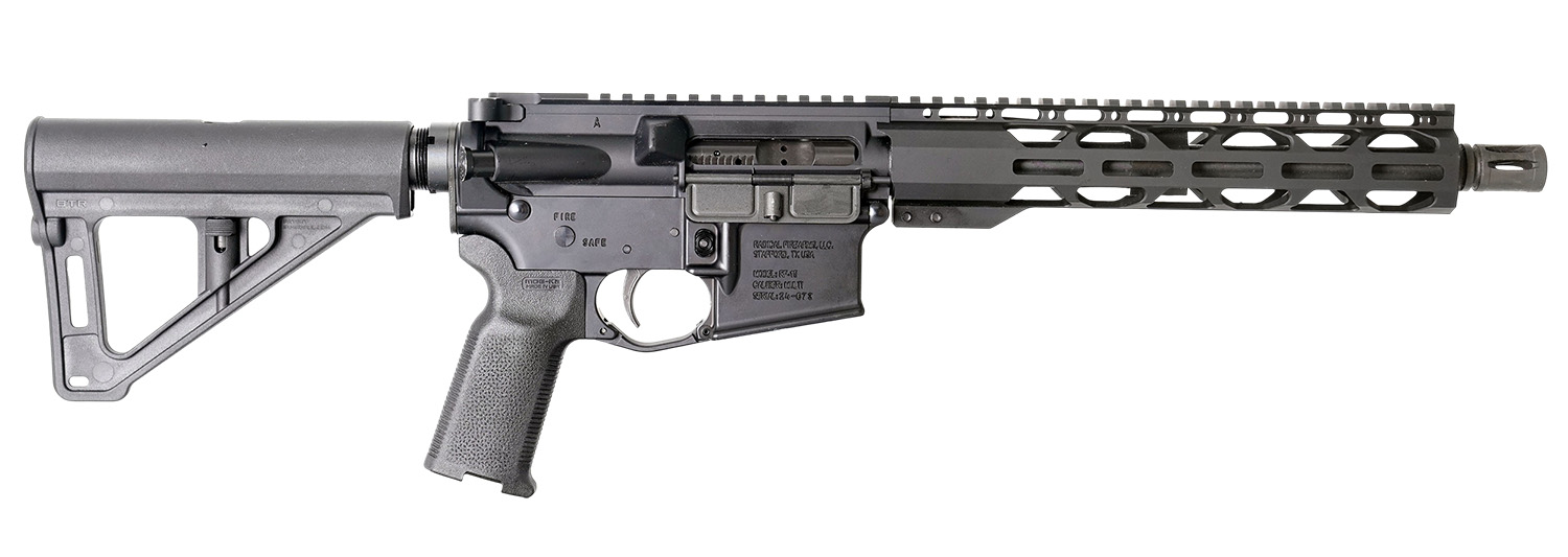 Radical Firearms FP105300HBAR10RPRBTR BTR 300 Blackout 10.50" M-LOK Handguard Black Polymer