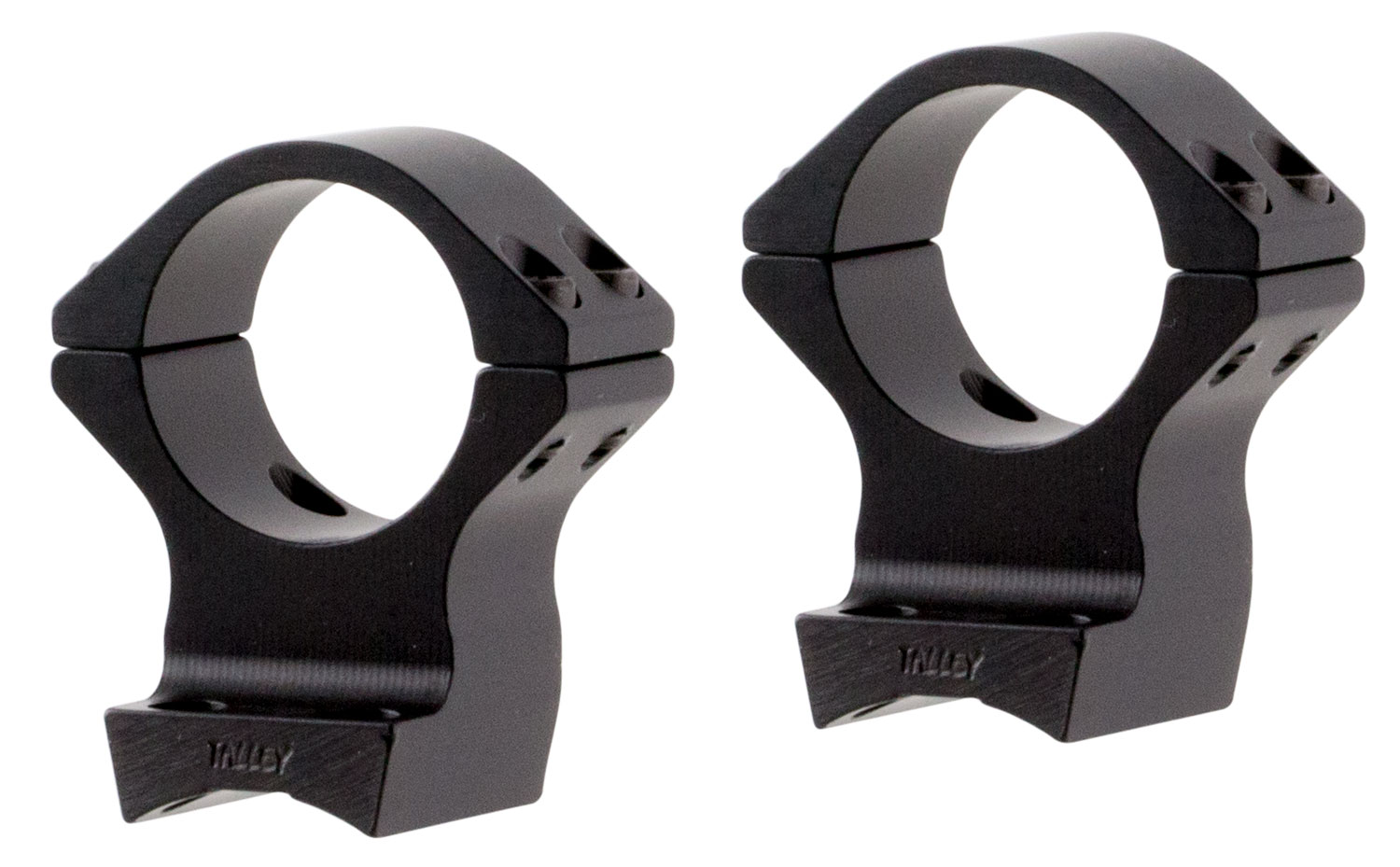 Talley 950735 Scope Mount/Ring Combo Black Anodized 1" Tube Fits X-Bolt High Rings