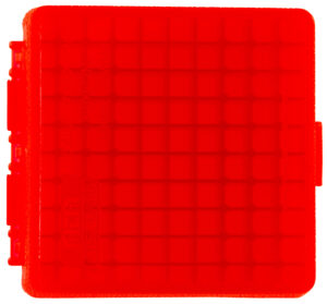 MTM Case-Gard P10022M29 Case-Gard P-100 22 WMR/17 HMR Red Polypropylene 100rd