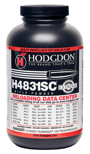 Hodgdon 48311S Extreme H4831SC Rifle Powder Multi-Caliber 1 lb