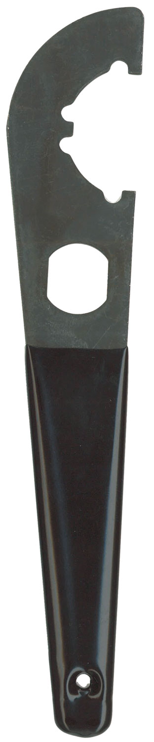 Outdoor Connection BTNW28197 Buffer Tube Wrench Black Phosphate Steel M4/Car-15/Carbine Rubber Black Handle