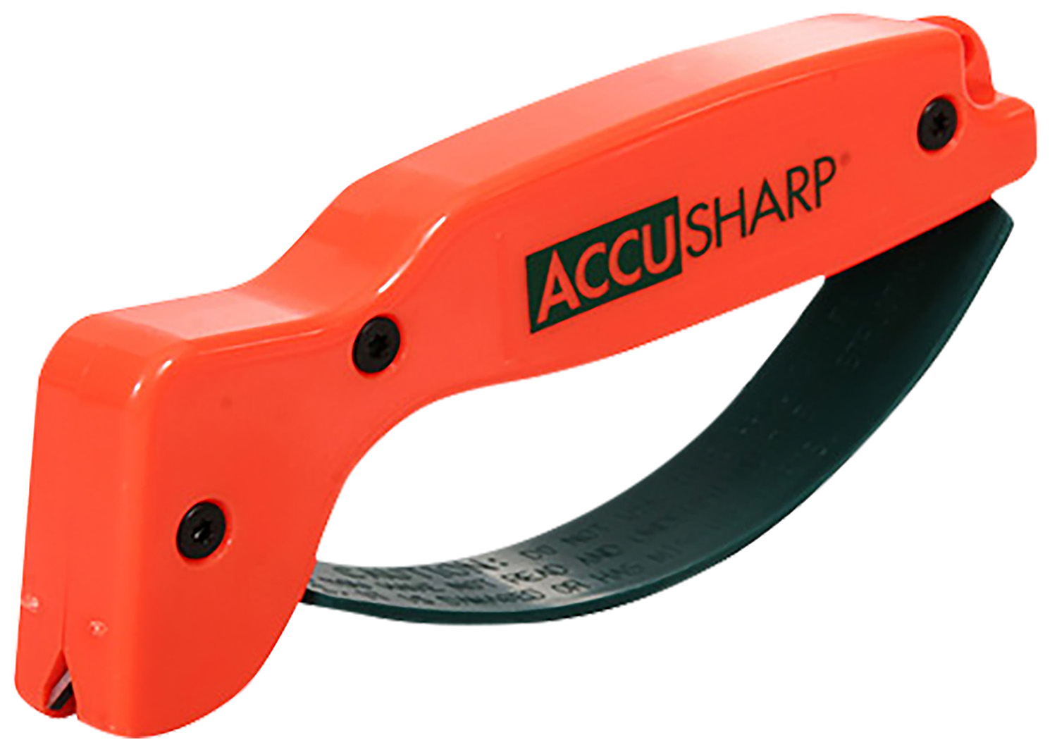 AccuSharp 014C Sharpener Hand Held Tungsten Carbide Sharpener Orange