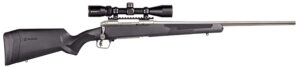 Savage Arms 57355 110 Apex Storm XP 338 Win Mag 3+1 24", Matte Stainless Metal, Synthetic Stock, Vortex Crossfire II 3-9x40mm Scope