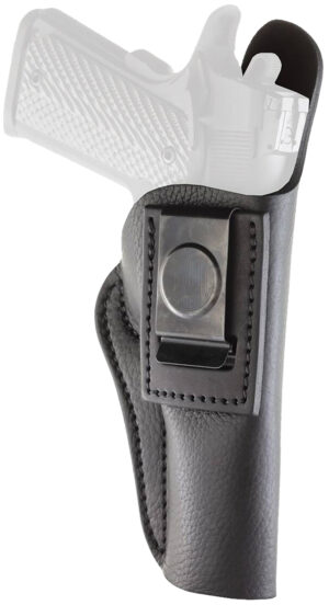 1791 Gunleather SCH6NSBR SCH  IWB Size 06 Night Sky Black Leather Belt Clip Fits Browning Hi-Power/1911 4-5" Right Hand