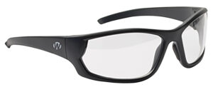 Walker's GWPIKNFF1CLR Ballistic Eyewear IKON Carbine Adult Clear Lens Matte Black Frame