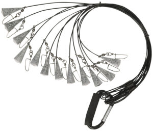 Higdon Outdoors 30321 Battleship Rig  Black 18" Long 12 Pack