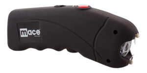 Mace 80813 Ergo Stun Gun w/ Holder Black Rubber