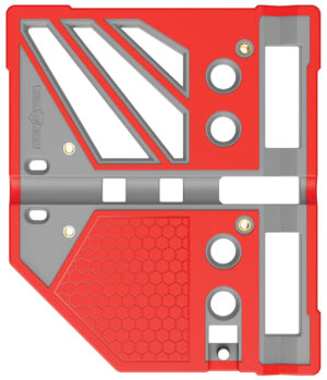 Real Avid AVMBBPRO Master Bench Block Pro Gray/Red Durable Resin Compatible w/ Pistols/Long Guns