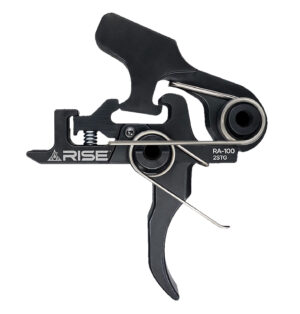 Rise Armament RA100BLK RA-100 Trigger Black Nitride Curved Fits AR-Platform