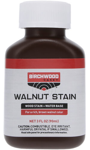 Birchwood Casey 24123 Walnut Wood Stain Water-Based 3 oz. Bottle