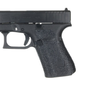 Talon Grips 383R Adhesive Grip  Glock Gen5 19/23/25/32/38/44 w/Medium Backstrap, Black Textured Rubber