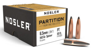 Nosler 16321 Partition  6.5Creedmoor 140gr Spitzer 50/Box