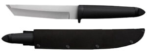 Cold Steel 20TL Lite  6" Fixed Plain Tanto 4034 Stainless Steel Blade/Black Polypropylene Handle