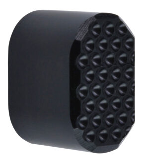 Phase 5 Weapon Systems PMRBLKDIMPLED Dimpled Mag Release  6061-T6 Aluminum Black Anodized