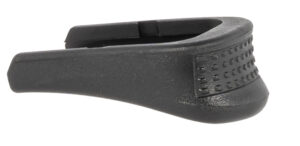 Pearce Grip PG48 Grip Extension made of Polymer with Texture Black Finish & 5/8" Gripping Surface for 9mm Luger Glock 43X, 48