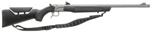 CVA PR3241S Accura MR-X 50 Cal 209 Primer 26" Matte Fluted Stainless Steel Threaded Barrel, Drilled & Tapped Stainless Steel Receiver, Adjustable Black Synthetic Stock