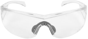 Allen 4139 Protector Shooting & Safety Glasses Clear Lens/Frame Anti-Fog/Scratch