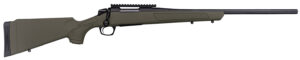 CVA CR3905G Cascade  450 Bushmaster 2+1 22" Black Cerakote Steel Threaded Barrel, Black Cerakote Picatinny Rail Steel Receiver, Fixed OD Green Synthetic Stock