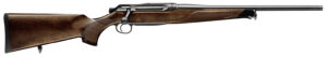 Sauer 80117094 505 Lux Full Size 308 Win 3+1 22" Matte Blued Threaded Barrel, Matte Blued Saddle Mount Steel Receiver, Grade 5 Wood Fixed Stock